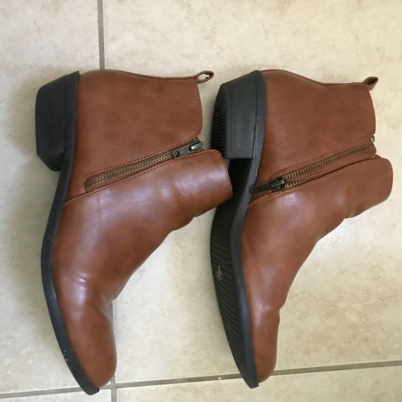 Forever 21 Brown Booties - Picture 2 of 2